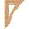 Ekena Millwork Olympic Traditional Smooth Bracket w/ Offset Brace, Western Red Cedar, 7 1/2"W x 26"D x 38"H BKT0806X26X38OLY01SWR - alternate 3